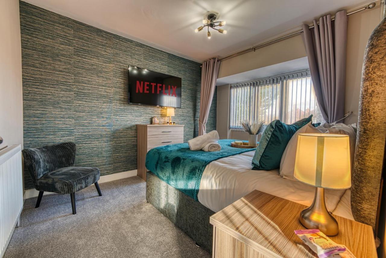 Stylish House - B'Ham Airport And Nec, Jlr Solihull, Business & Leisure Stays - Aspen House Luaran gambar